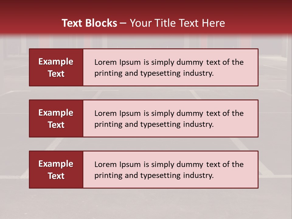Underground Stripe Compact PowerPoint Template