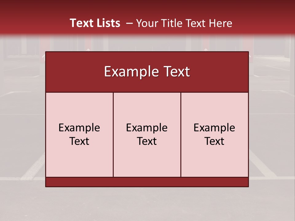 Underground Stripe Compact PowerPoint Template