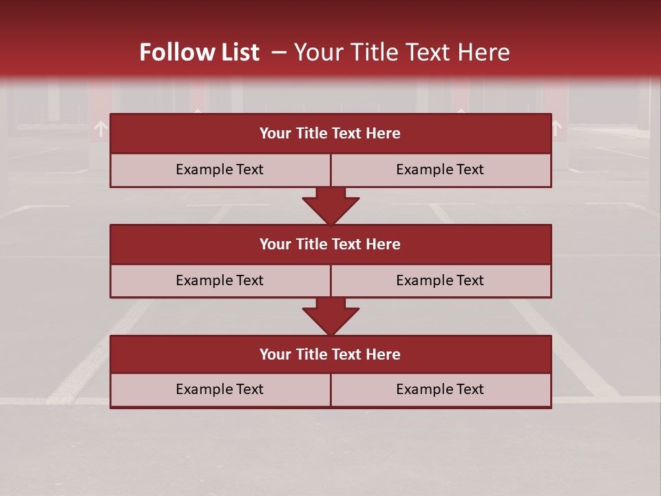 Underground Stripe Compact PowerPoint Template