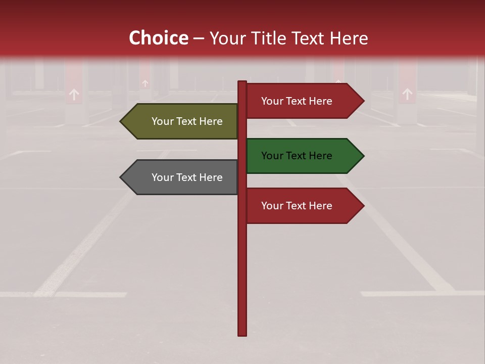 Underground Stripe Compact PowerPoint Template
