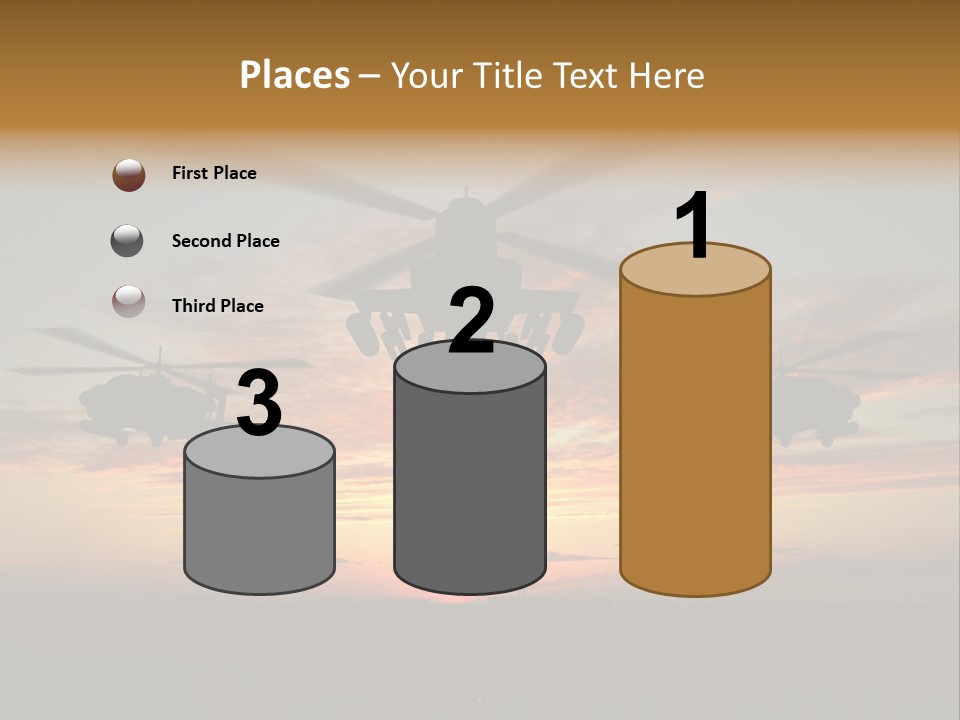 Nato Rotor Black PowerPoint Template