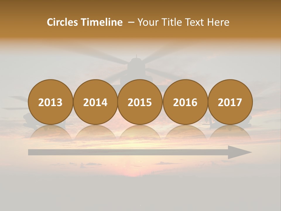 Nato Rotor Black PowerPoint Template