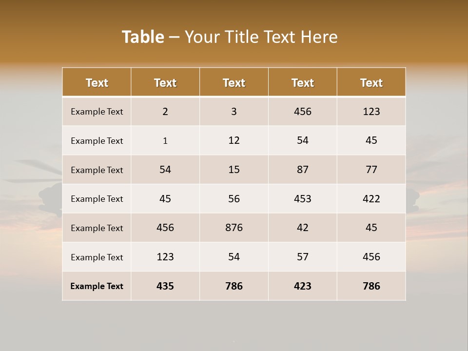 Nato Rotor Black PowerPoint Template