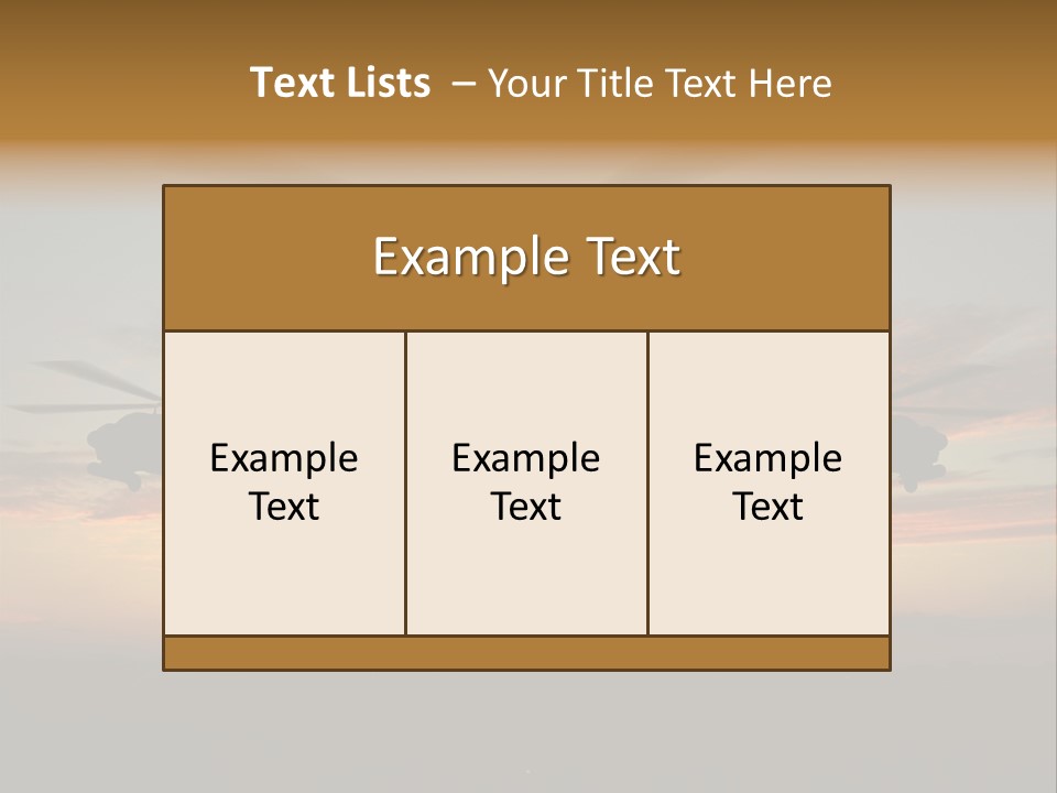 Nato Rotor Black PowerPoint Template
