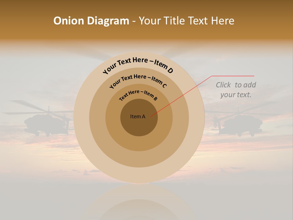 Nato Rotor Black PowerPoint Template