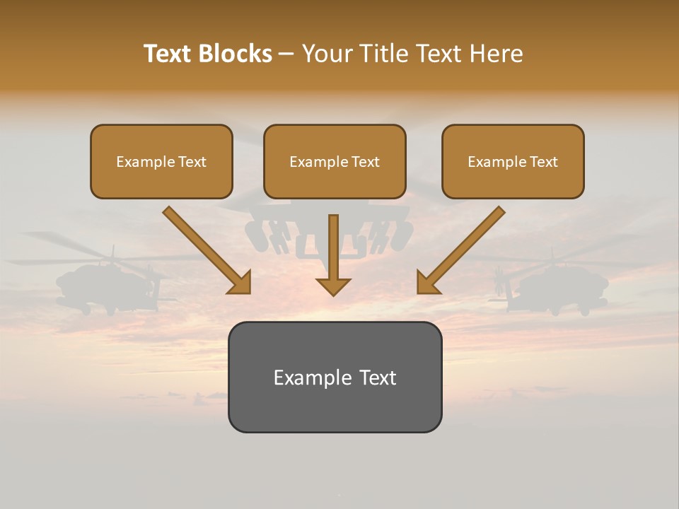 Nato Rotor Black PowerPoint Template