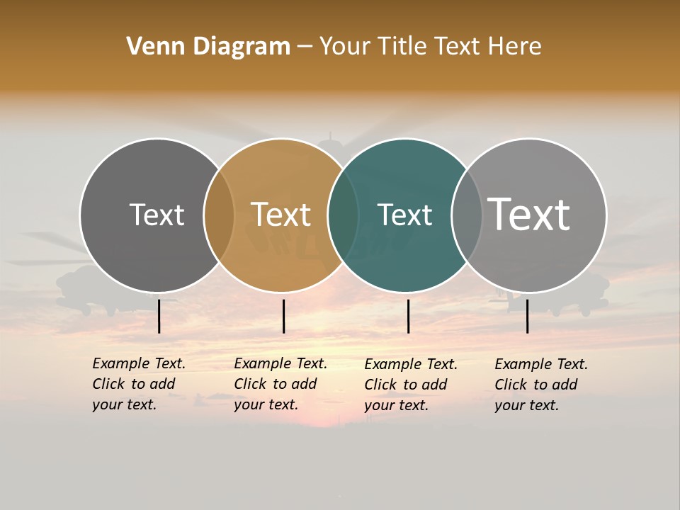Nato Rotor Black PowerPoint Template