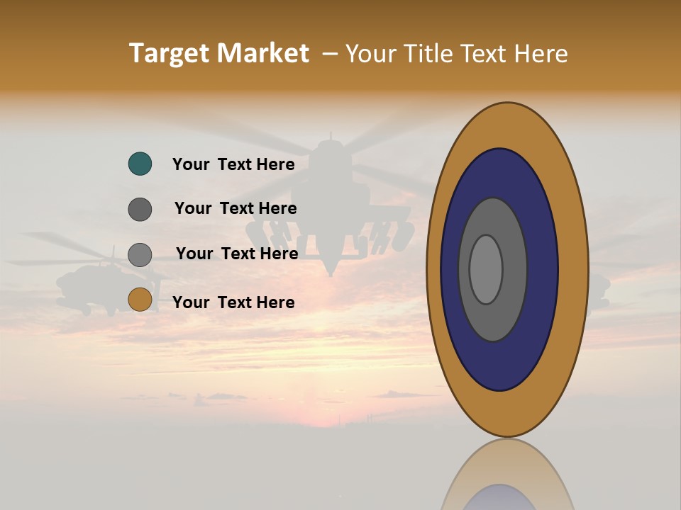 Nato Rotor Black PowerPoint Template