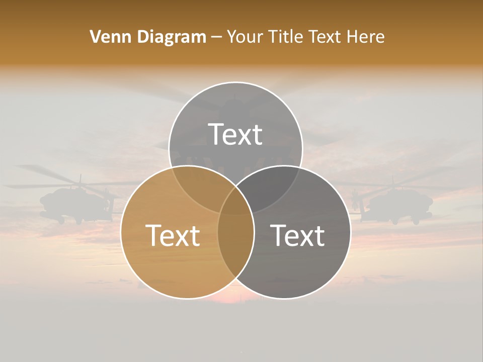 Nato Rotor Black PowerPoint Template