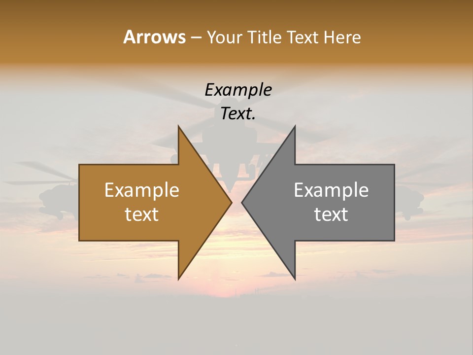 Nato Rotor Black PowerPoint Template