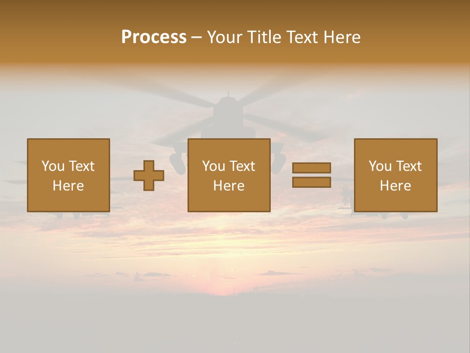 Nato Rotor Black PowerPoint Template
