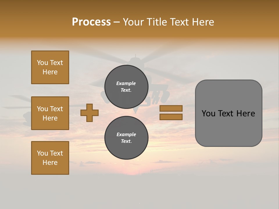Nato Rotor Black PowerPoint Template
