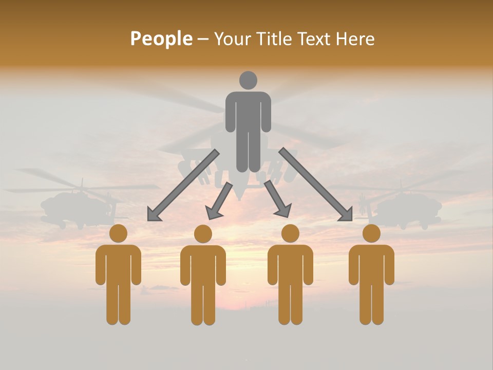 Nato Rotor Black PowerPoint Template