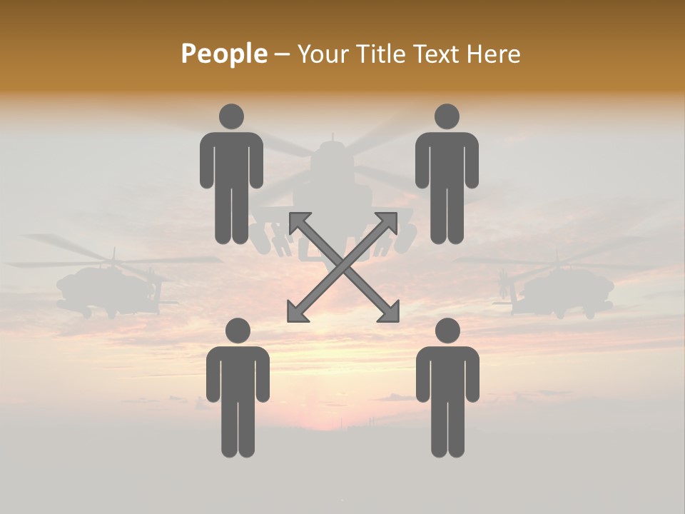 Nato Rotor Black PowerPoint Template