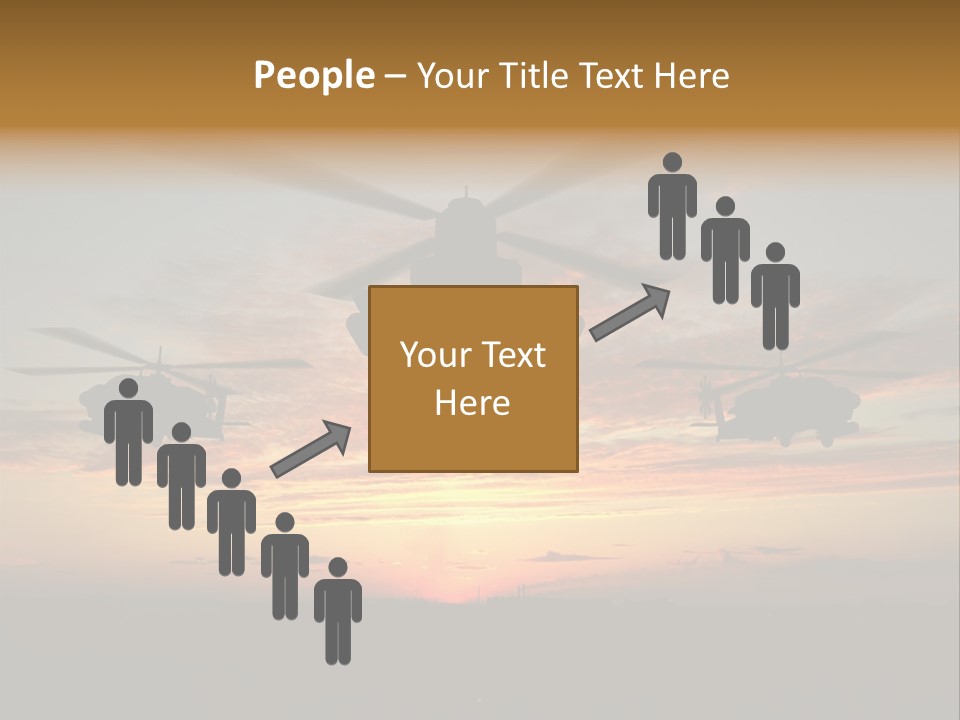 Nato Rotor Black PowerPoint Template