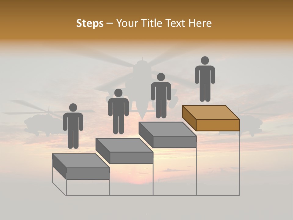 Nato Rotor Black PowerPoint Template