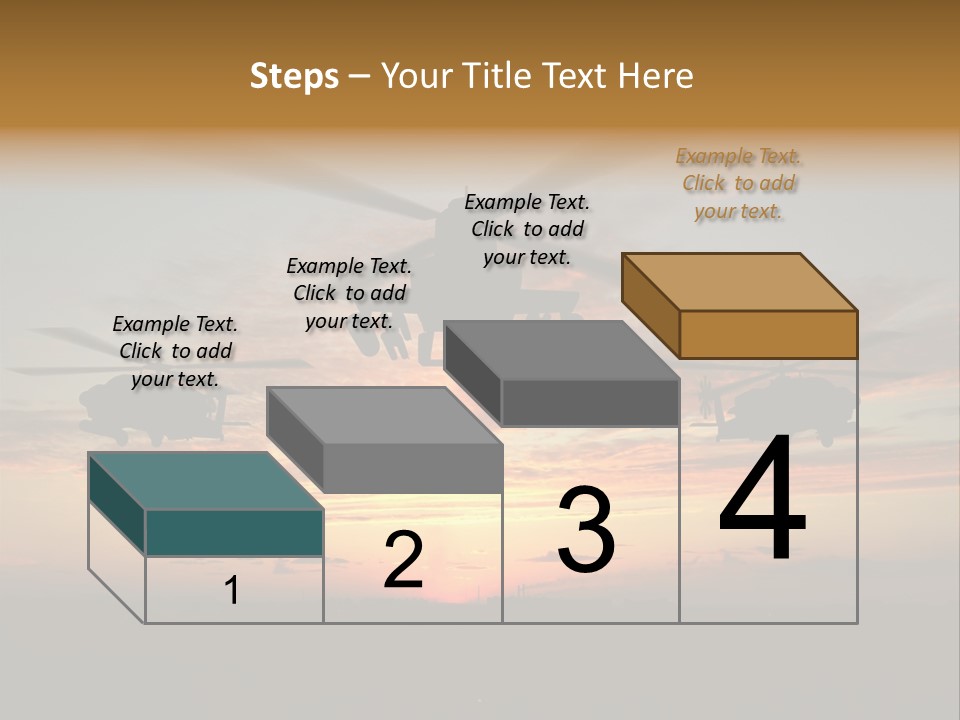 Nato Rotor Black PowerPoint Template