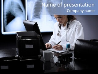 Doctor Disease Heal PowerPoint Template