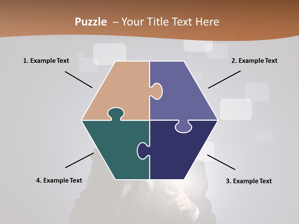Light Associate Solution PowerPoint Template