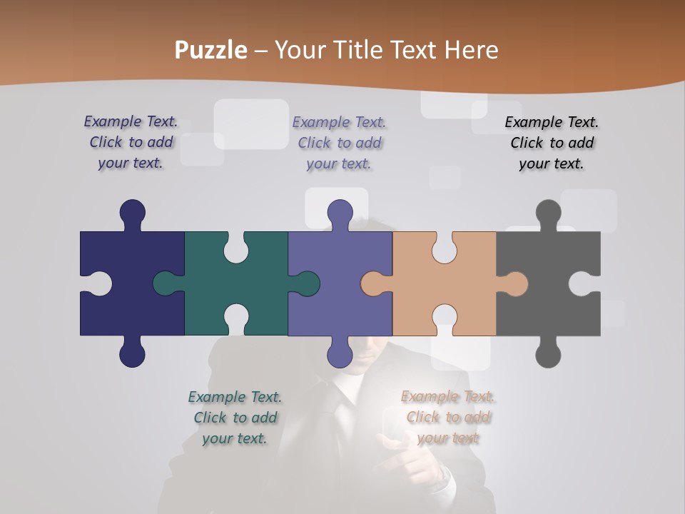 Light Associate Solution PowerPoint Template