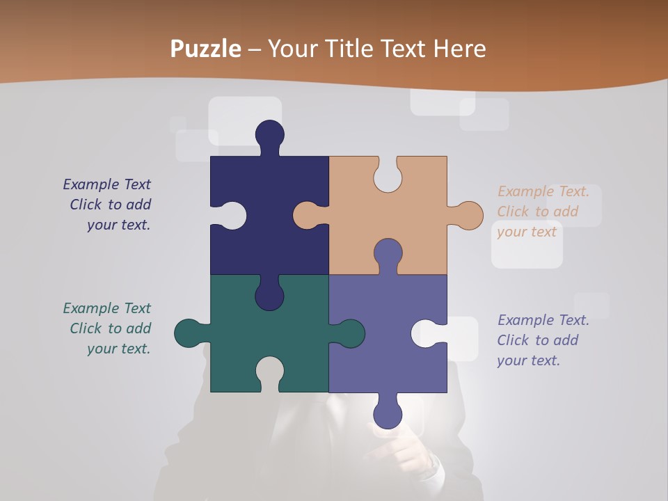 Light Associate Solution PowerPoint Template