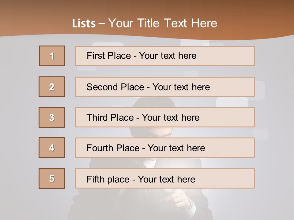 Light Associate Solution PowerPoint Template