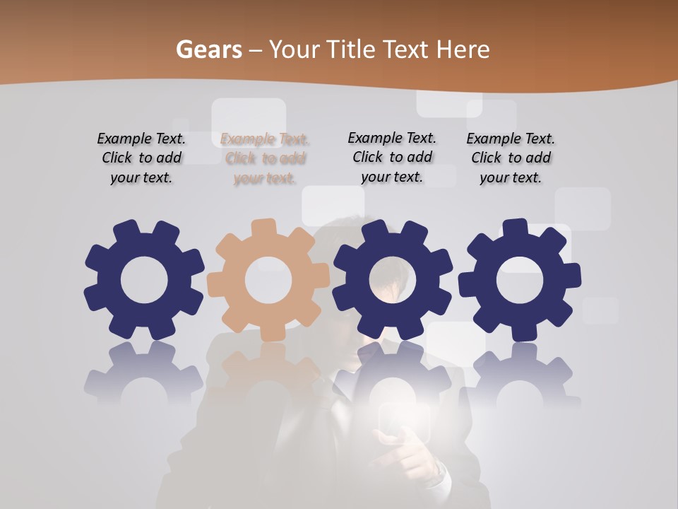 Light Associate Solution PowerPoint Template