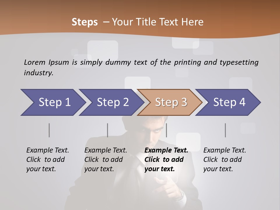 Light Associate Solution PowerPoint Template