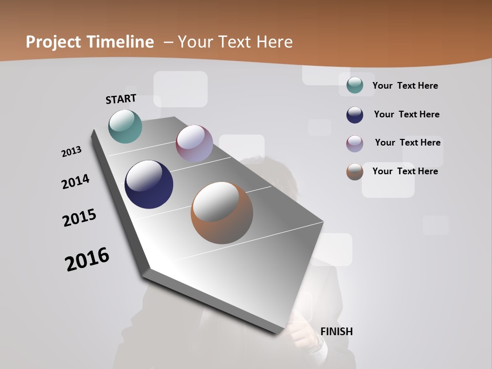 Light Associate Solution PowerPoint Template