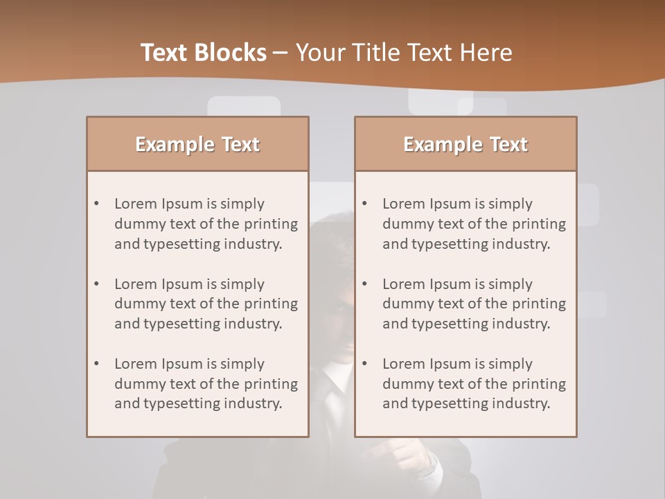 Light Associate Solution PowerPoint Template