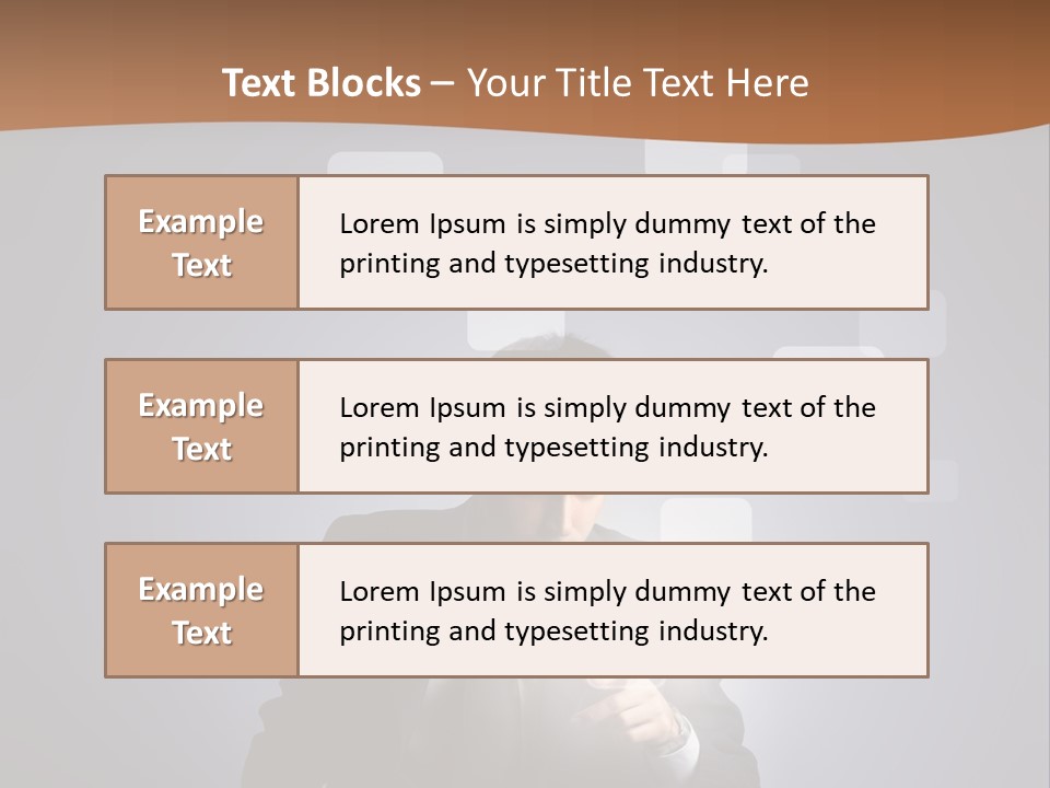 Light Associate Solution PowerPoint Template