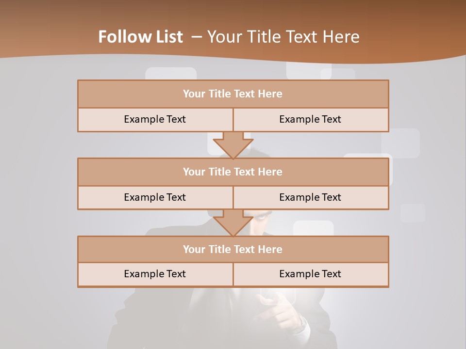 Light Associate Solution PowerPoint Template