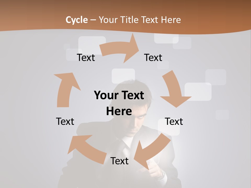 Light Associate Solution PowerPoint Template