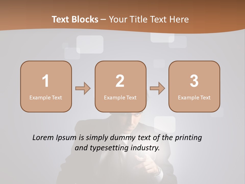 Light Associate Solution PowerPoint Template