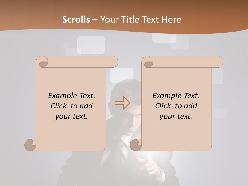Light Associate Solution PowerPoint Template