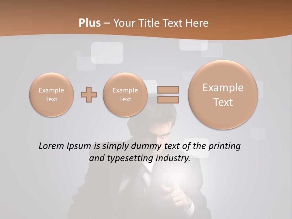 Light Associate Solution PowerPoint Template