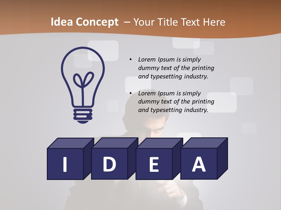 Light Associate Solution PowerPoint Template