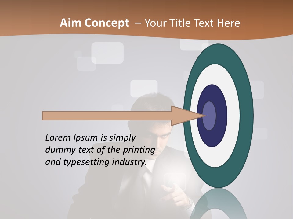 Light Associate Solution PowerPoint Template