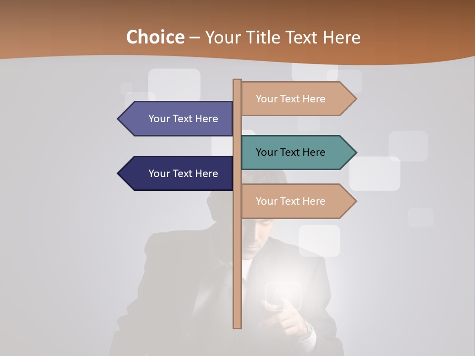 Light Associate Solution PowerPoint Template