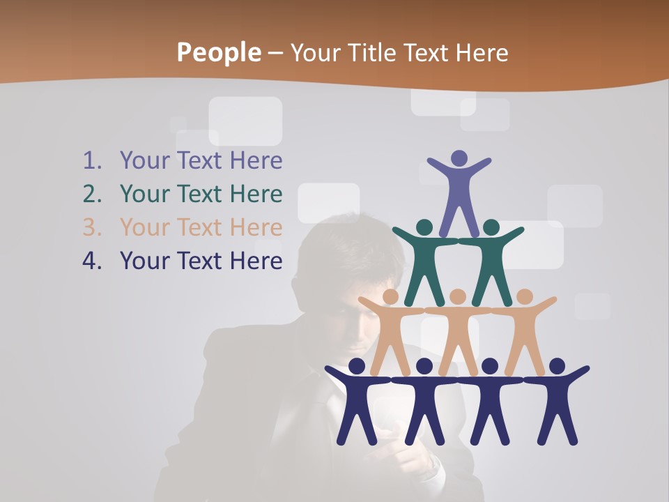 Light Associate Solution PowerPoint Template