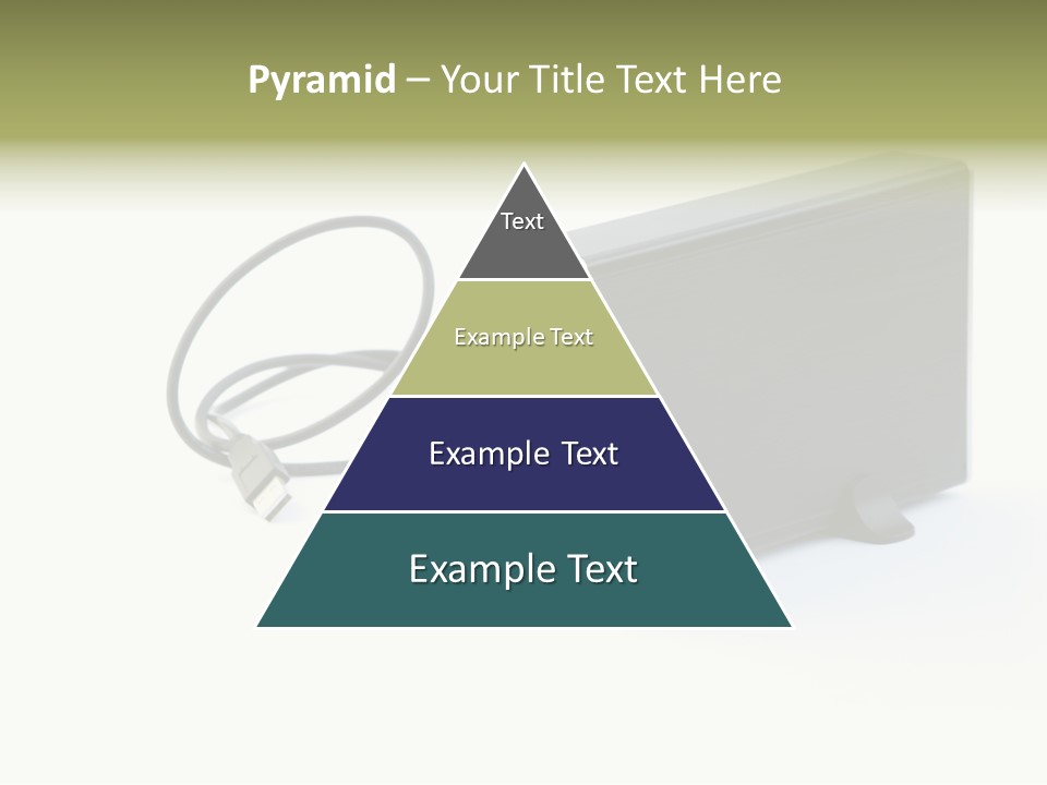 White Technology Background PowerPoint Template