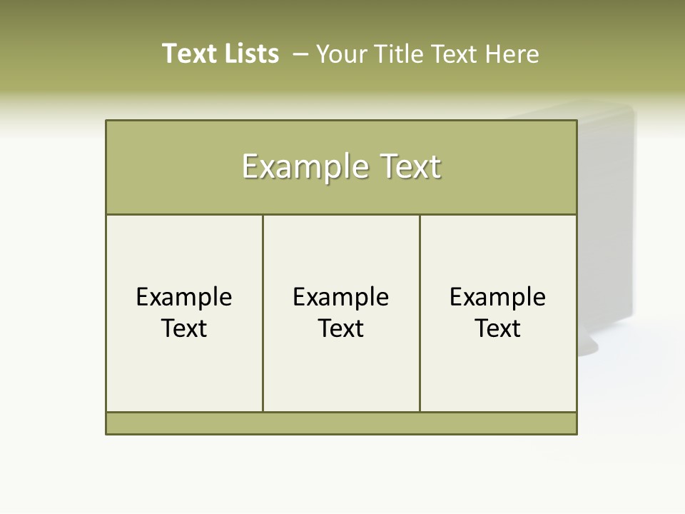 White Technology Background PowerPoint Template