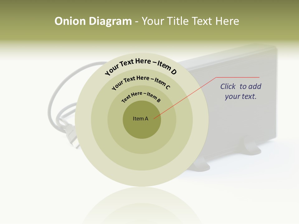 White Technology Background PowerPoint Template