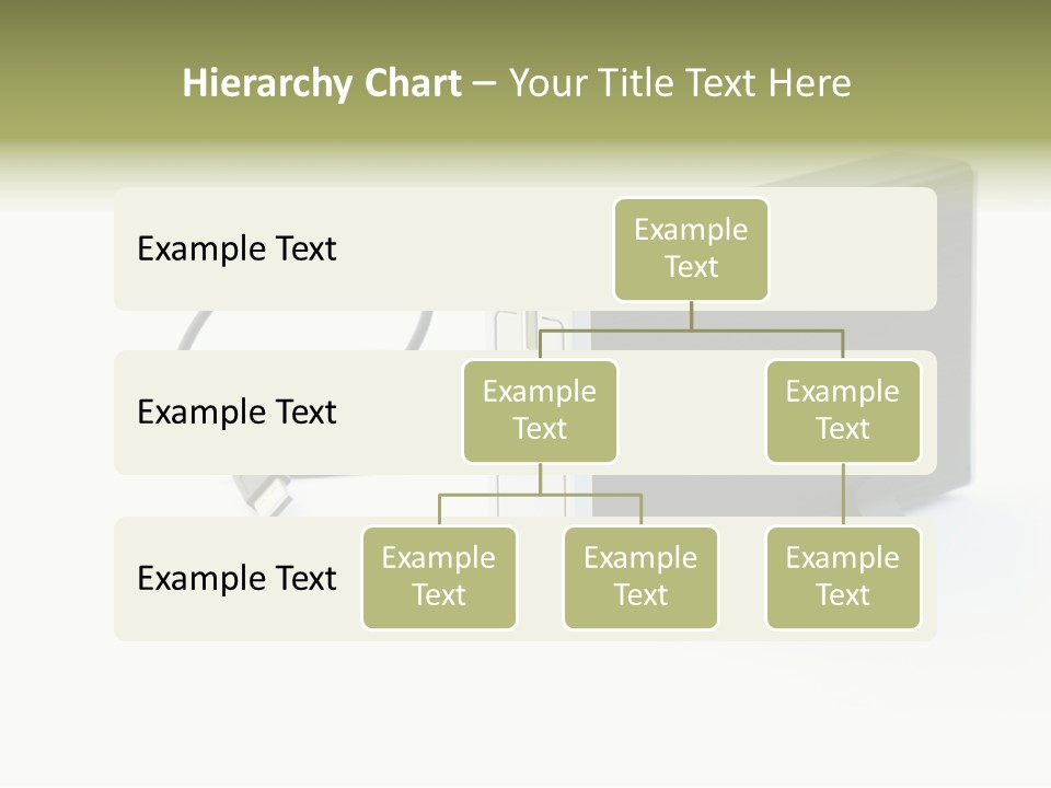 White Technology Background PowerPoint Template