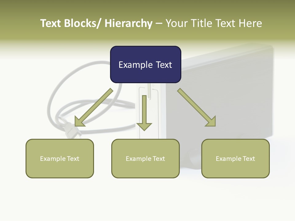 White Technology Background PowerPoint Template