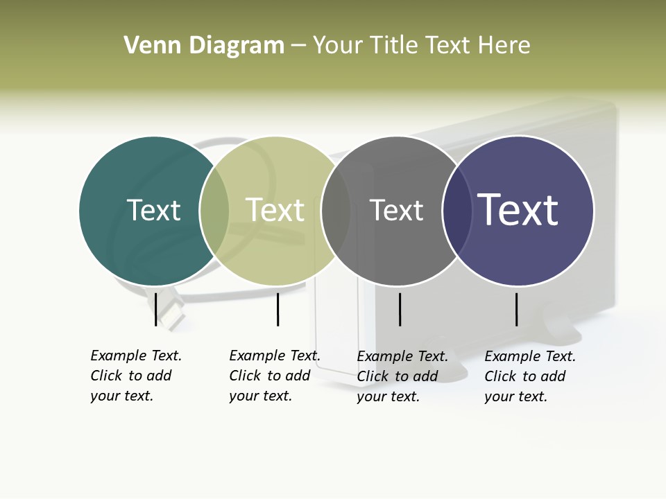 White Technology Background PowerPoint Template