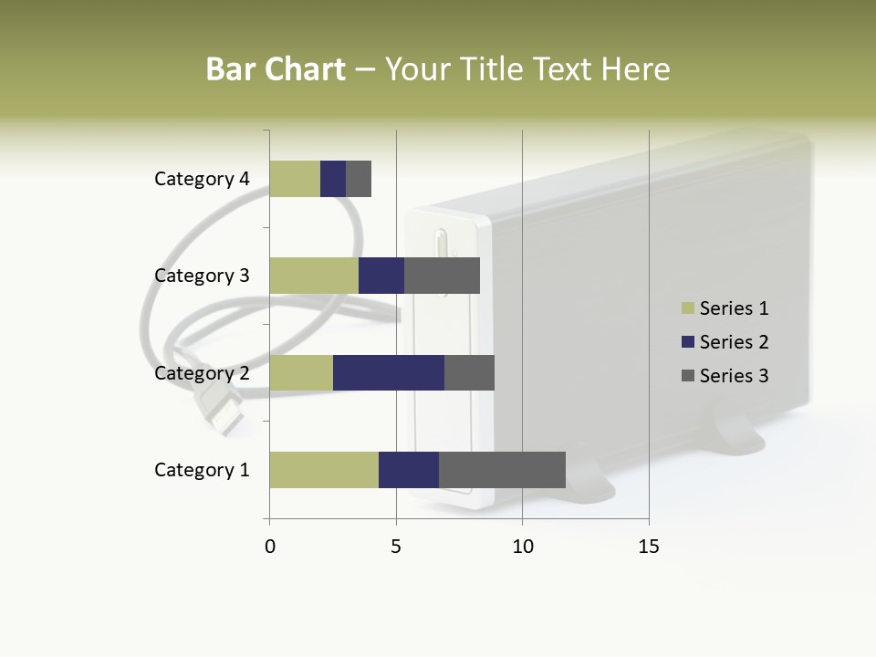 White Technology Background PowerPoint Template