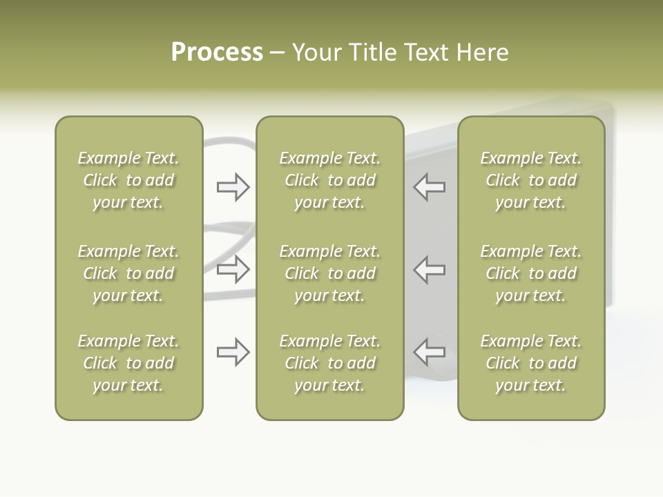 White Technology Background PowerPoint Template