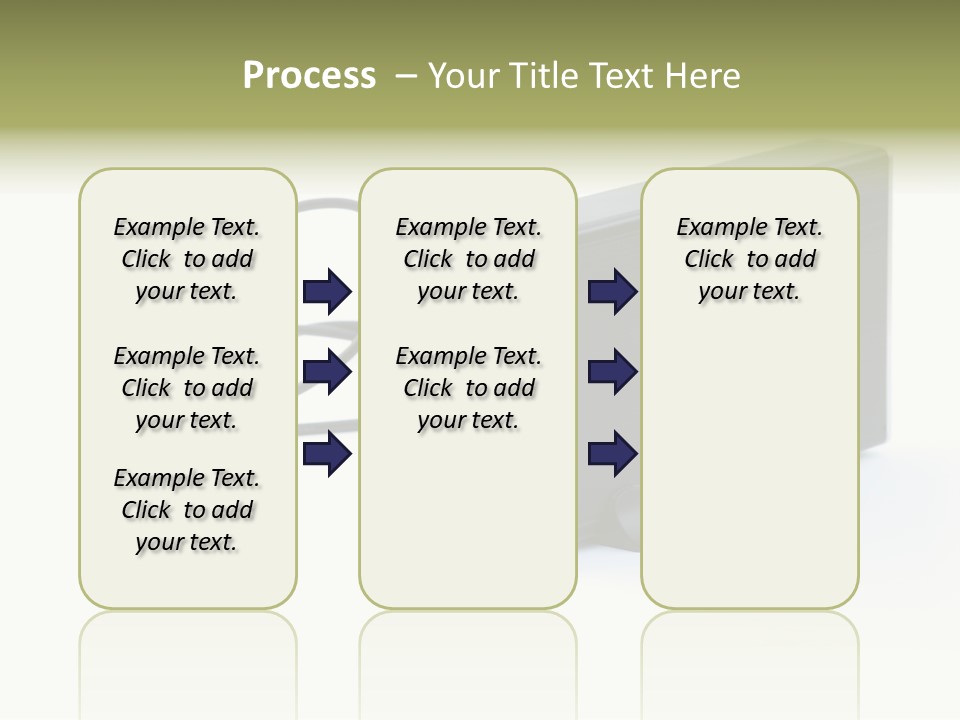 White Technology Background PowerPoint Template