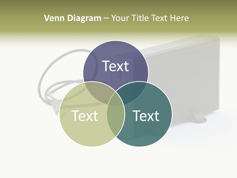 White Technology Background PowerPoint Template